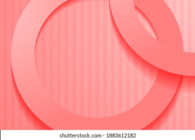 light red backgrounds. 3d colorful overlap layers background.