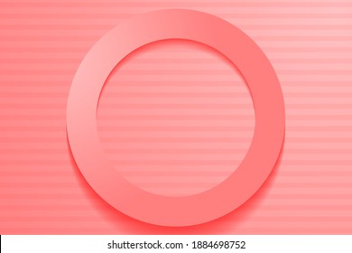 fondo rojo claro. Fondo de capas de solapamiento de color 3d.