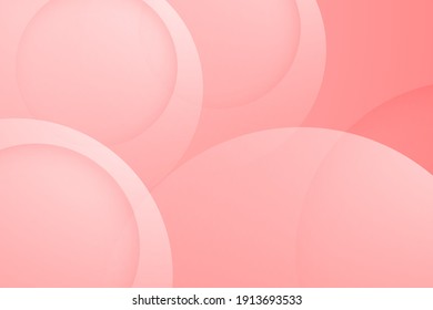 light red backgrounds. abstract 3d circle background.