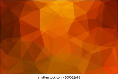 Light red blurry triangle template. Colorful illustration in abstract style with gradient. Triangular pattern for your business design.