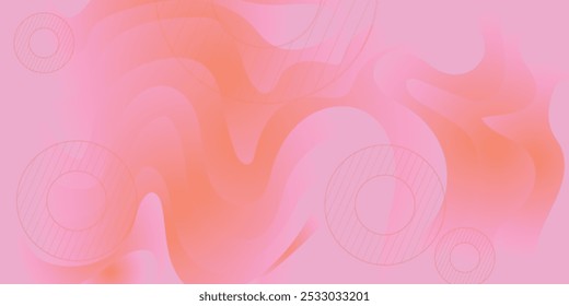 Light Red Colorful wave background for different designer