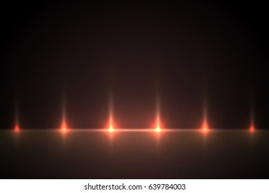 Light red effect background for design. Light illustration backlit scenes.