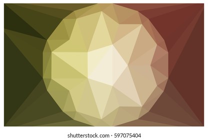 Light Red, green vector diamond Pattern. Geometric Gemstone sample. Repeating template with a gem in center. Jewelry gems texture for your design. Pattern can be used for background.