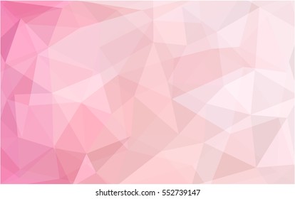 Light Red modern geometrical abstract background. Texture, seamless background. Geometric background in Origami style with gradient. 