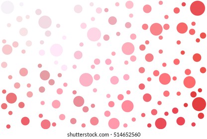 Light Red pattern of geometric shapes. Colorful mosaic banner. Geometric hipster background.
