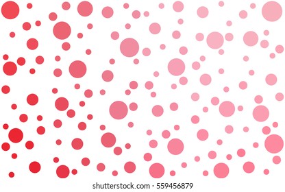 Light Red pattern of geometric shapes. Colorful mosaic banner. Geometric hipster background.