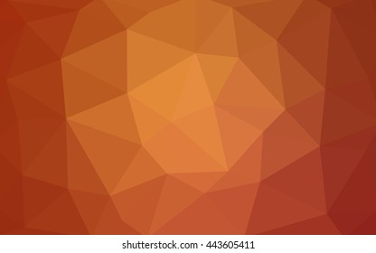 Light red polygonal illustration, which consist of triangles. Triangular design for your business. Creative geometric background in Origami style with gradient.