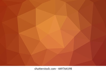 Light red polygonal illustration, which consist of triangles. Triangular design for your business. Creative geometric background in Origami style with gradient.
