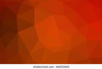 Light red polygonal illustration, which consist of triangles. Triangular design for your business. Creative geometric background in Origami style with gradient.
