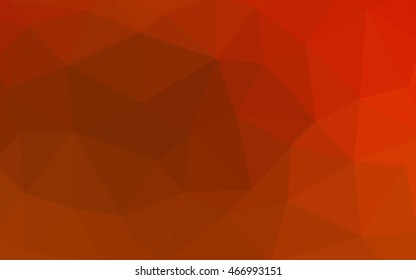 Light red polygonal illustration, which consist of triangles. Triangular design for your business. Creative geometric background in Origami style with gradient.