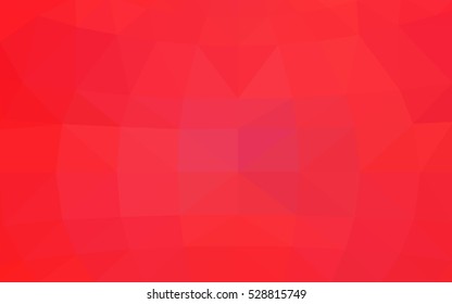 Light red polygonal illustration, which consist of triangles. Triangular design for your business. Creative geometric background in Origami style with gradient.