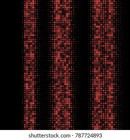 Light red, purple color mixed halftone circles, dots pattern, vector, grunge. Comic texture background. Monochrome half-tone. Circle halftone Dots, colorful geometric gradient for pop art designs.