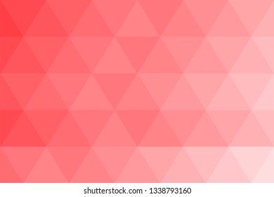 Light red triangle for background and texture,Template wall background.Abstract background.