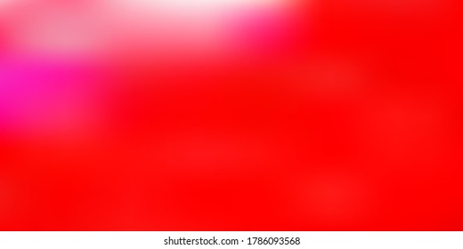 Light red vector abstract blur drawing. Colorful illustration with gradient in halftone style. Smart pattern for websites.