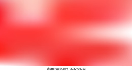 Light red vector abstract blur pattern. Abstract colorful illustration in blur style with gradient. Background for web designers.