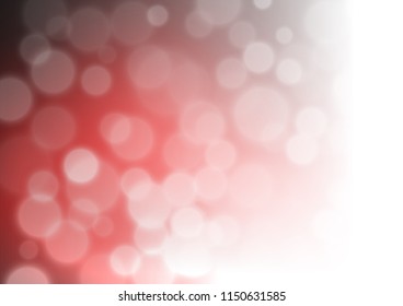 Light Red vector abstract blurred bokeh background. Glitter abstract illustration with an elegant design. The best blurred design for your business.