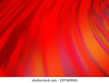 Light Red vector abstract blurred template. Creative illustration in halftone style with gradient. The blurred design can be used for your web site.