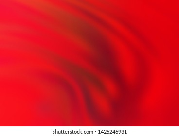 Light Red vector abstract blurred pattern. Glitter abstract illustration with an elegant design. The template for backgrounds of cell phones.