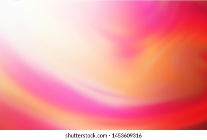 Light Red vector abstract blurred background. Abstract colorful illustration with gradient. Background for a cell phone.