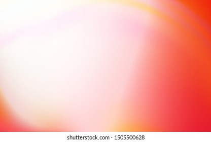 Light Red vector abstract blurred background. New colored illustration in blur style with gradient. New style for your business design.