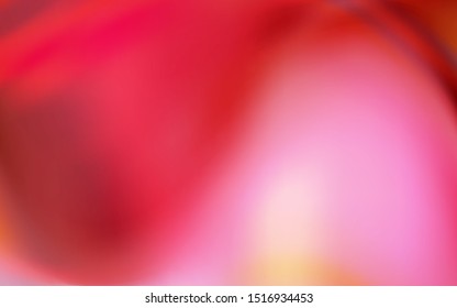 Light Red vector abstract blurred layout. Colorful illustration in abstract style with gradient. Blurred design for your web site.