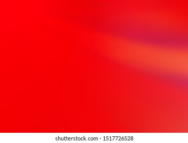 Light Red vector abstract blurred template. Colorful illustration in abstract style with gradient. Brand new style for your business design.