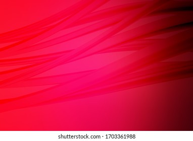 Light Red vector abstract blurred background. Glitter abstract illustration with gradient design. The best blurred design for your business.