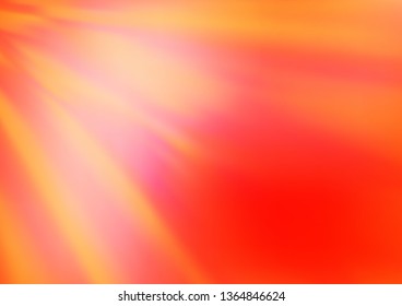 Light Red vector abstract bokeh pattern. Colorful illustration in blurry style with gradient. A completely new template for your design.