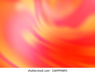 Light Red vector abstract bokeh pattern. Colorful abstract illustration with gradient. The blurred design can be used for your web site.