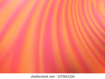 Light Red vector abstract bokeh pattern. Creative illustration in halftone style with gradient. The blurred design can be used for your web site.