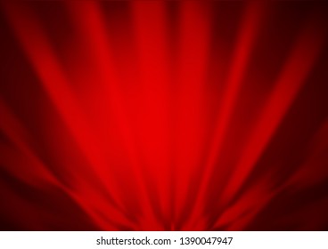 Light Red vector abstract bokeh pattern. Colorful illustration in blurry style with gradient. The best blurred design for your business.