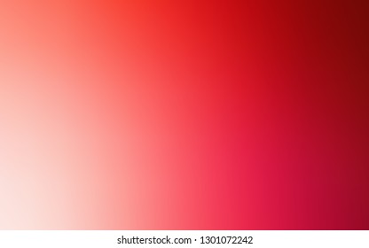 Light Red vector abstract bright template. A completely new colored illustration in blur style. Background for designs.