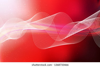 Light Red vector abstract bright texture. New colored illustration in blur style with gradient. New design for your business.
