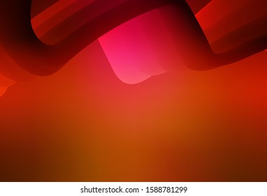 Light Red vector abstract bright template. Glitter abstract illustration with gradient design. New design for your business.