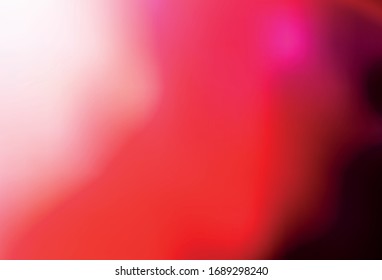Light Red vector abstract bright pattern. A completely new colored illustration in blur style. Smart design for your work.