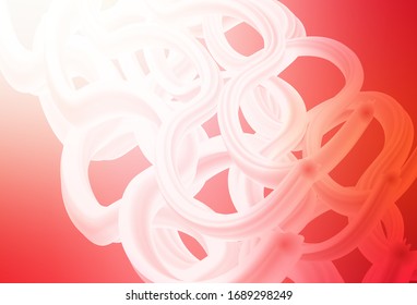 Plantilla de brillo abstracto vectorial rojo claro. Nueva ilustración de color en estilo borroso con degradado. Nuevo diseño de estilo para su libro de marca.