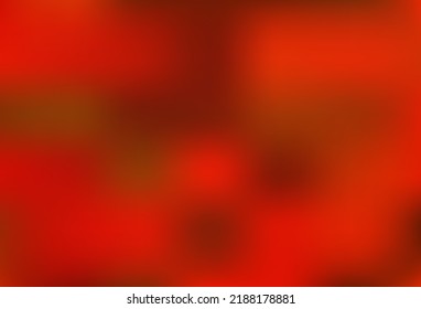 Light Red vector abstract bright template. A completely new color illustration in a bokeh style. Simple design for your business.