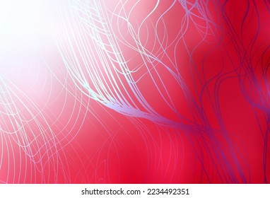 Textura brillante abstracta del vector rojo claro. Ilustración colorida brillante de estilo inteligente. Fondo para los diseños.