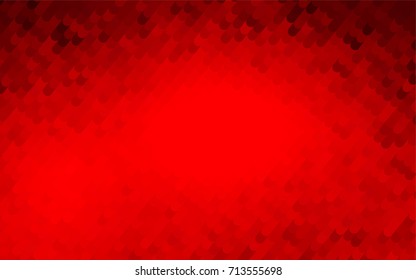 Light Red vector abstract cambered pattern. Colorful illustration in abstract cranked style with gradient. The pattern of curved lines for your business design.
