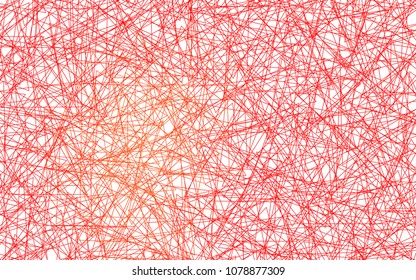 Light Red vector abstract colorful background, which consist of triangles. Pattern with colored triangles on white background.
