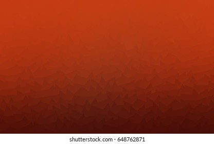 Light Red vector abstract colorful background, which consist of triangles. Pattern with colored triangles on white background.