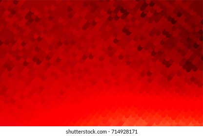 Light Red vector abstract curved background. A vague circumflex abstract illustration with gradient. The textured pattern can be used for background.