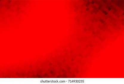 Light Red vector abstract curved background. A sample with curved shapes. The textured pattern can be used for background.