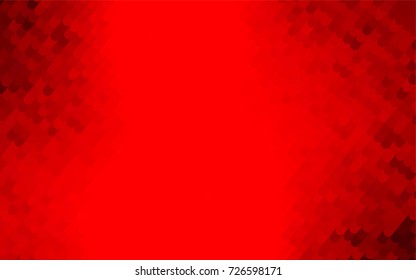 Light Red vector abstract curved background. Shining crooked illustration in a brand-new style. A completely new design for your business.
