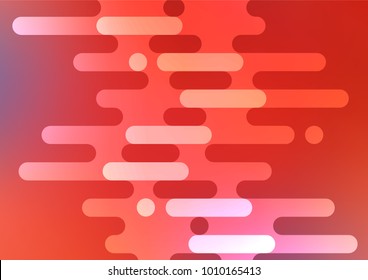 Light Red vector abstract doodle background. Decorative shining illustration with doodles on abstract template. Brand-new design for your business.