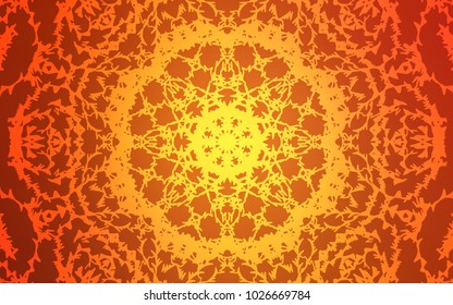 Light Red vector abstract doodle wallpaper. Childish elegant natural pattern with gradient. The best blurred design for your business.