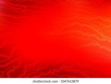 Light Red vector abstract doodle template. An elegant bright illustration with lines in Natural style. A completely new template for your business design.
