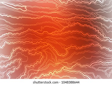 Light Red vector abstract doodle background. Creative illustration in blurred style with doodles and Zen tangles. The doodle design can be used for your web site.