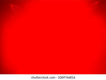 Light Red vector abstract doodle template. Glitter abstract illustration with doodles and Zen tangles. The textured pattern can be used for website.