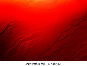 Light Red vector abstract doodle template. Ethnic elegant natural pattern with gradient. A completely new design for your business.